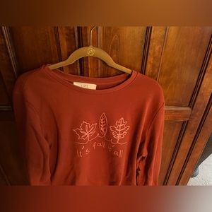 Loft sweat shirt. L . Almost new